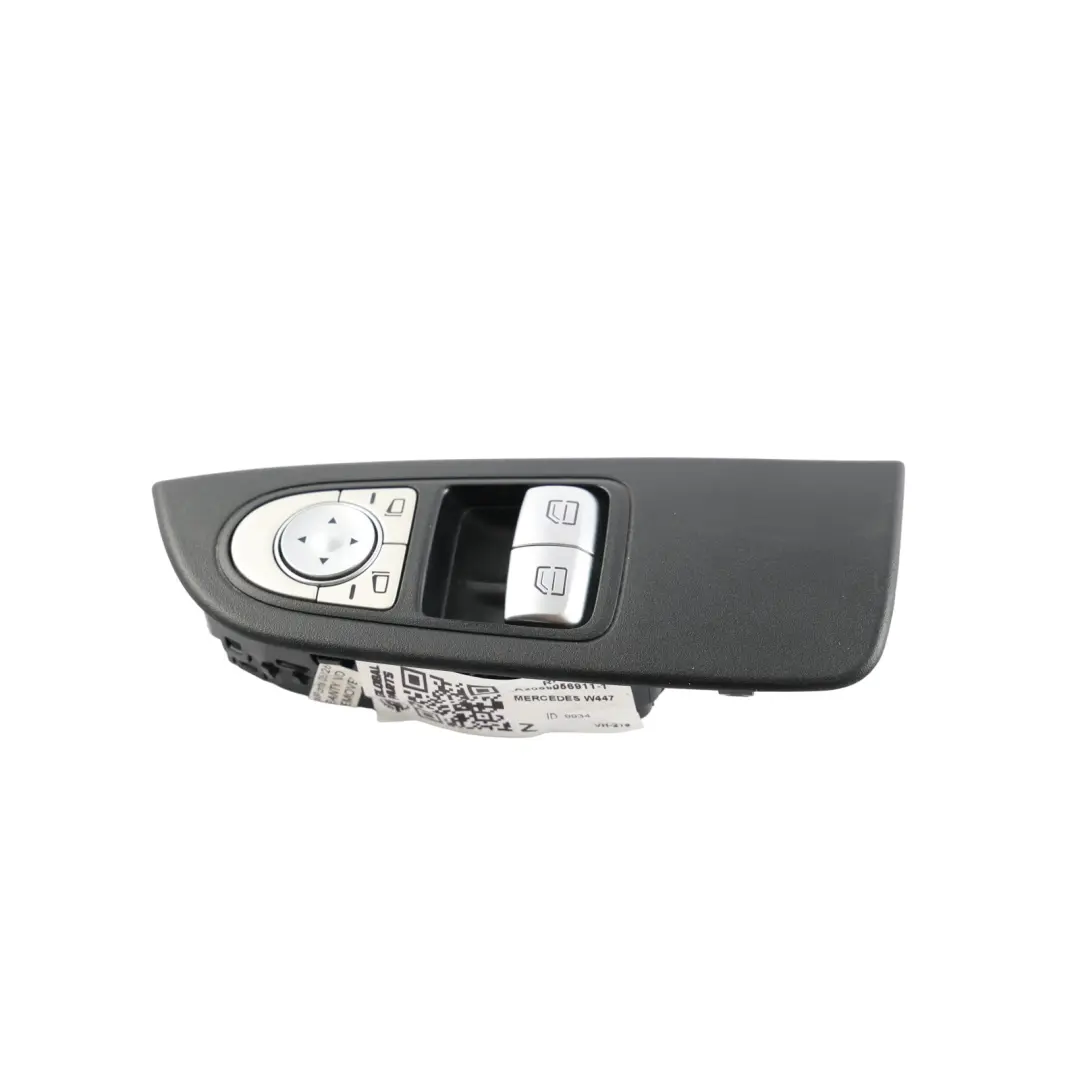 Window Lifter Switch Driver's Side Control Panel to Mercedes Vito W447 with Part number A2059056911 Mercedes Vito W447 Window Lifter Switch Driver's Side Control Panel - SKU RHD-A2059056911-1 - Part number A2059056911