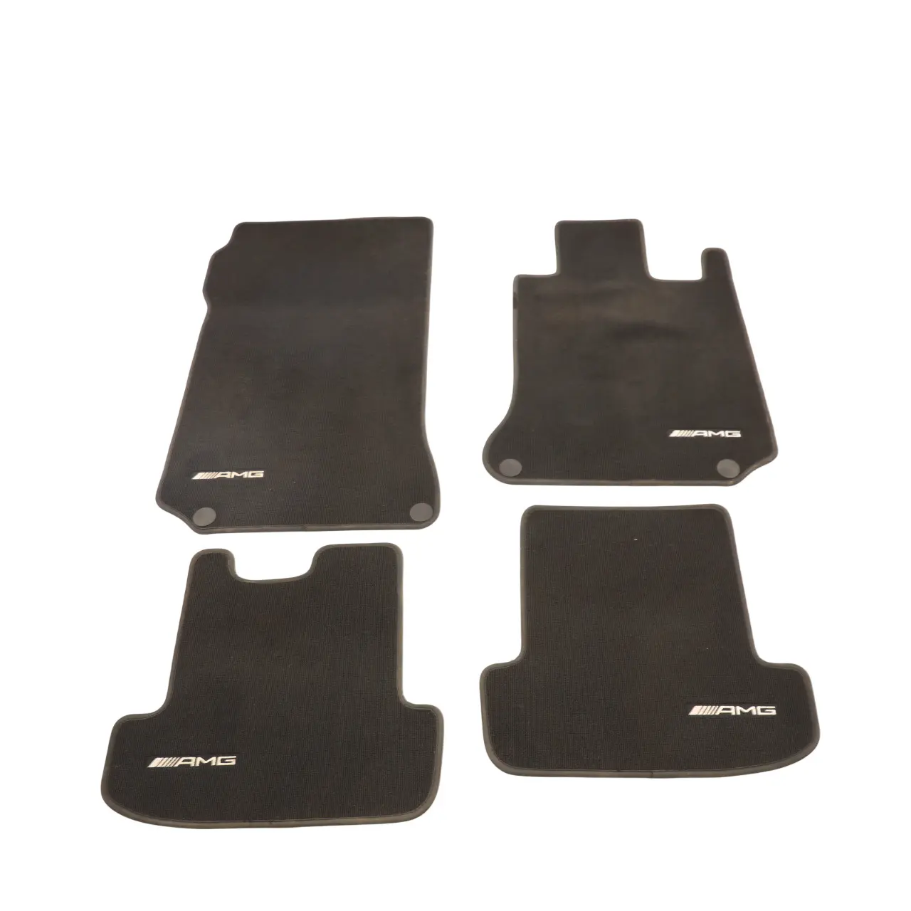 Mercedes W204 Floor Mats Set AMG Interior Front Rear Footwell Floor Covers