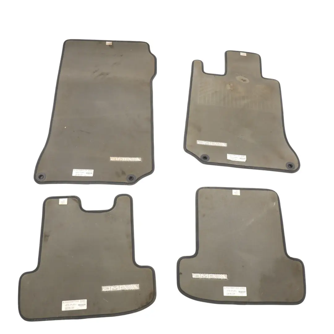 Floor Mats Set AMG Interior Front Rear Footwell Floor Covers to Mercedes W204 with Part number A2076803248 Mercedes W204 Floor Mats Set AMG Interior Front Rear Footwell Floor Covers - SKU RHD-A2076803248-1 - Part number A2076803248