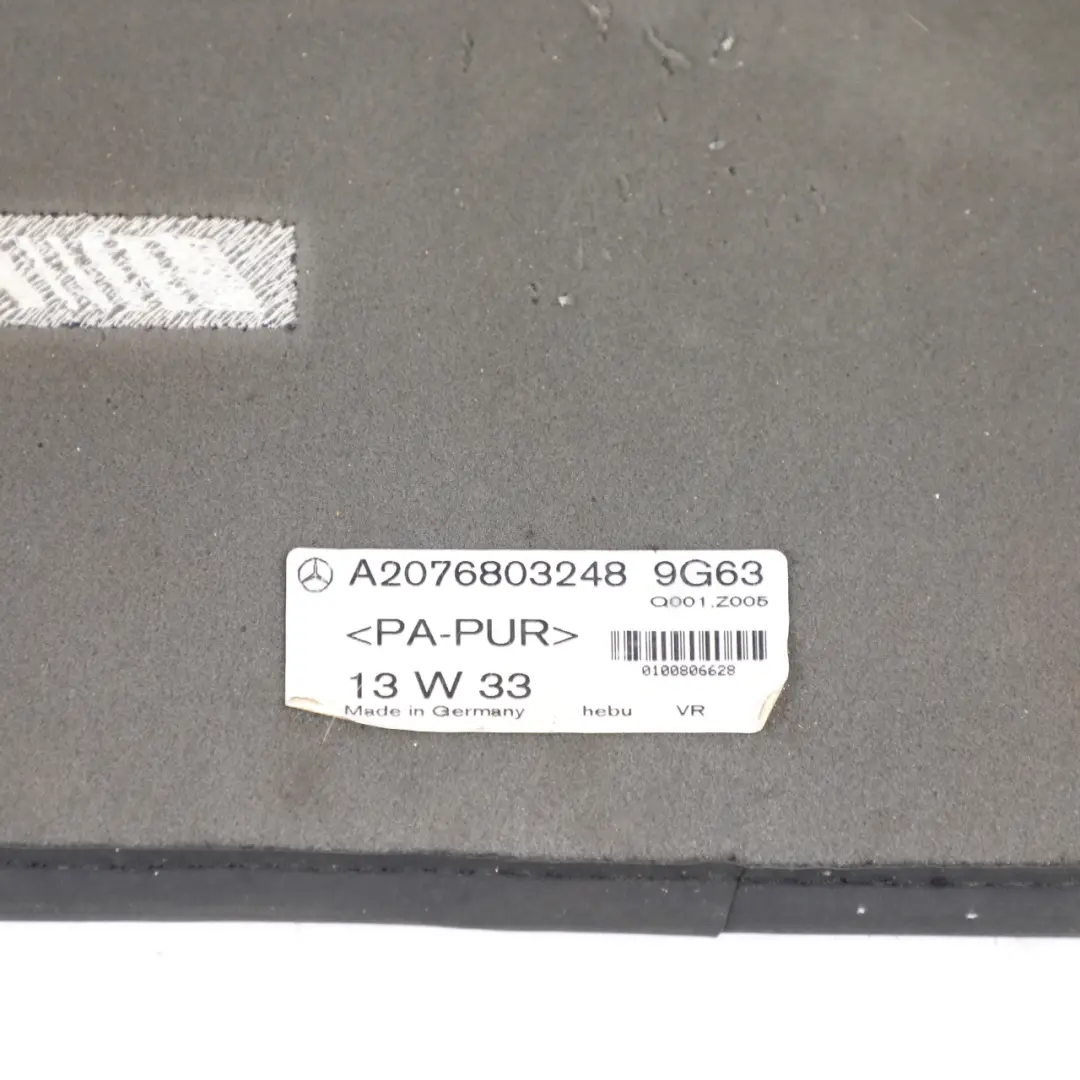 Mercedes W204 Floor Mats Set AMG Interior Front Rear Footwell Floor Covers - SKU RHD-A2076803248-1 - Part number A2076803248