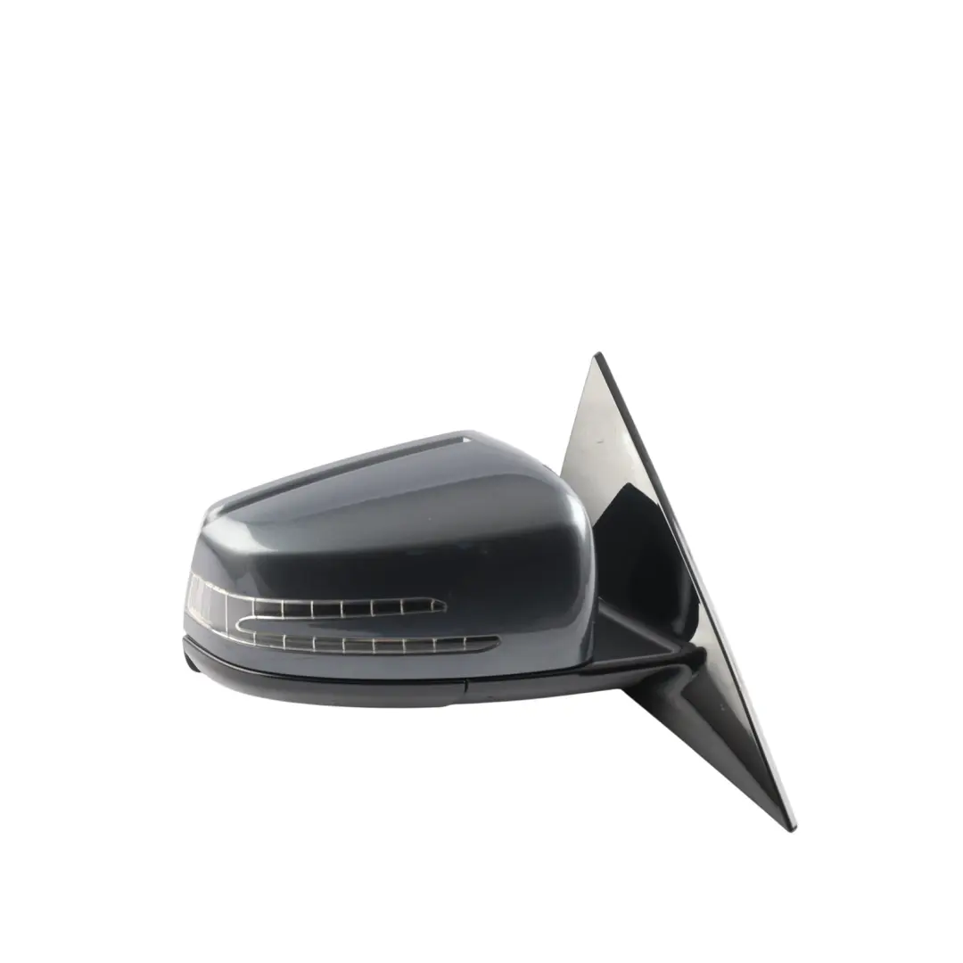 W207 Wing Mirror Door Right O/S Power Fold Auto Dip Tenorite Grey 755 to Mercedes with Part number A2078100200 Mercedes W207 Wing Mirror Door Right O/S Power Fold Auto Dip Tenorite Grey 755 - SKU RHD-A2078100200-TNG - Part number A2078100200