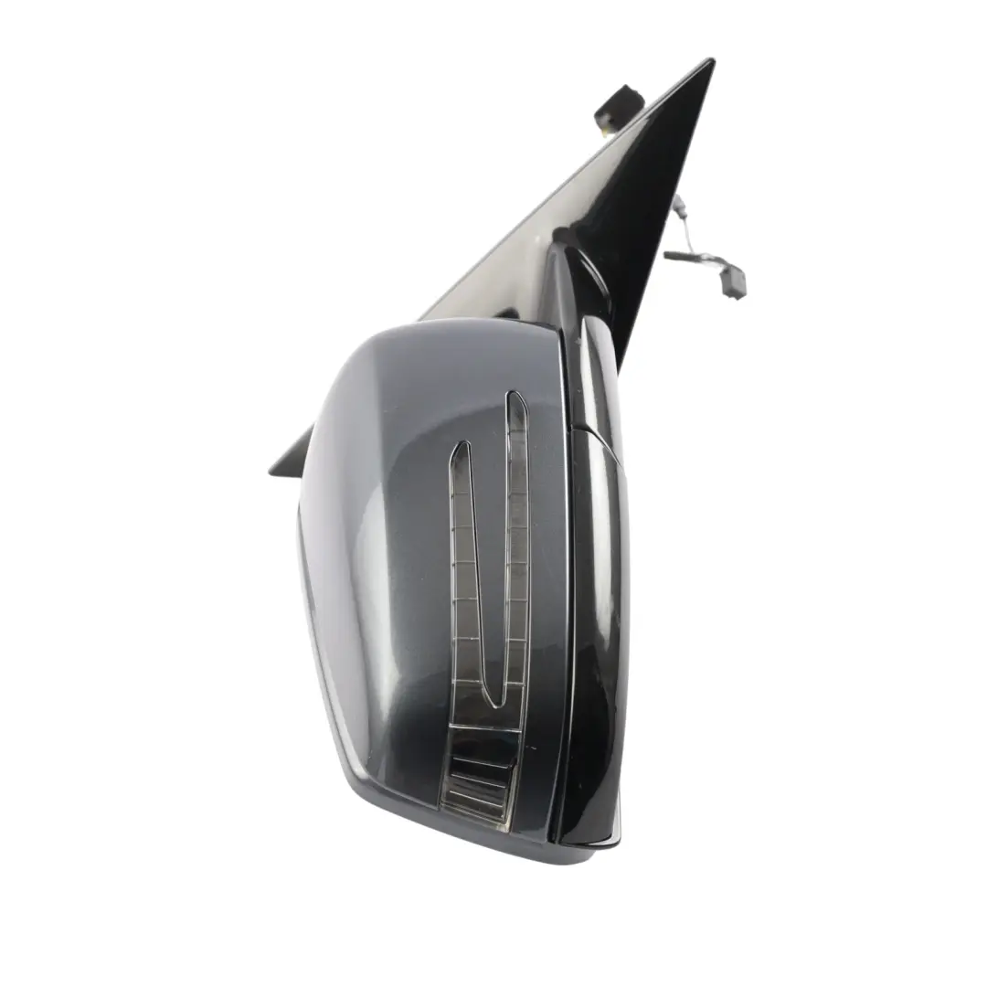 Mercedes W207 Wing Mirror Door Right O/S Power Fold Auto Dip Tenorite Grey 755 - SKU RHD-A2078100200-TNG - Part number A2078100200