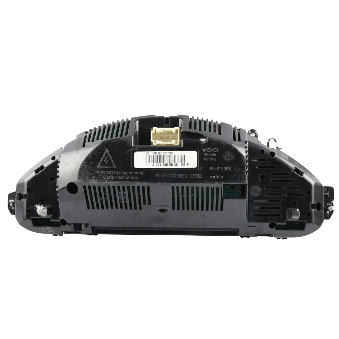 Instrument Cluster Speedo Clocks Petrol Automatic to Mercedes W211 with Part number A2115405648 Mercedes W211 Instrument Cluster Speedo Clocks Petrol Automatic - SKU RHD-A2115405648-1 - Part number A2115405648
