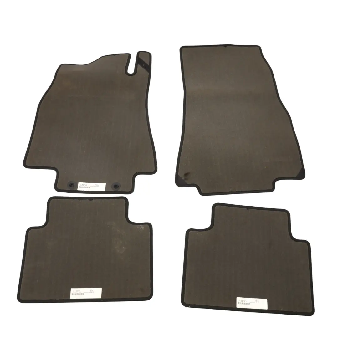 Mercedes W169 Front Rear Floor Carpet Mats Liner Set - SKU RHD-B66359165 - Part number B66359165