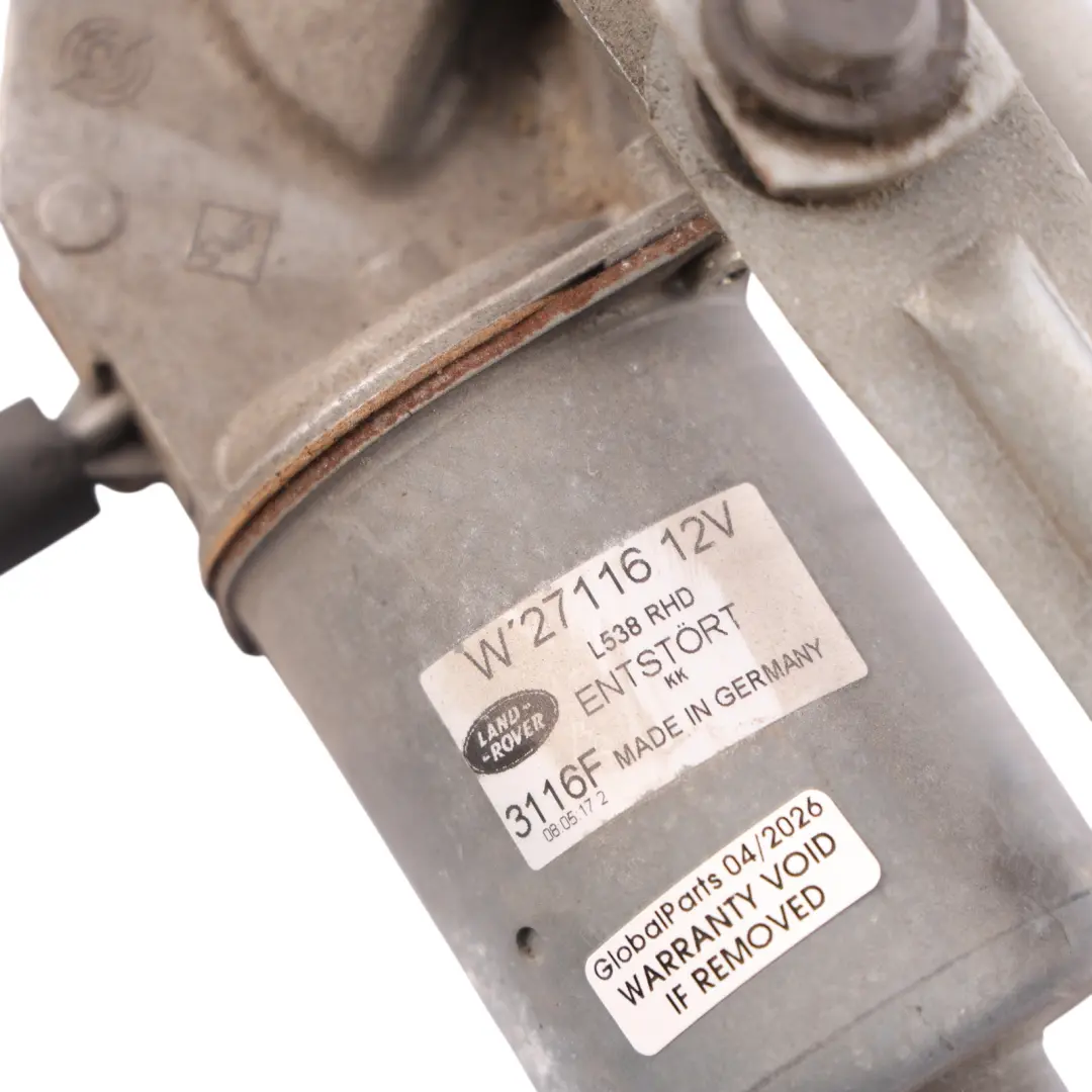 Front Windshield Wiper Motor Mechanism to Range Rover Evoque L538 with Part number BJ32-17500-BC Range Rover Evoque L538 Front Windshield Wiper Motor Mechanism - SKU RHD-BJ32-17500-BC - Part number BJ32-17500-BC