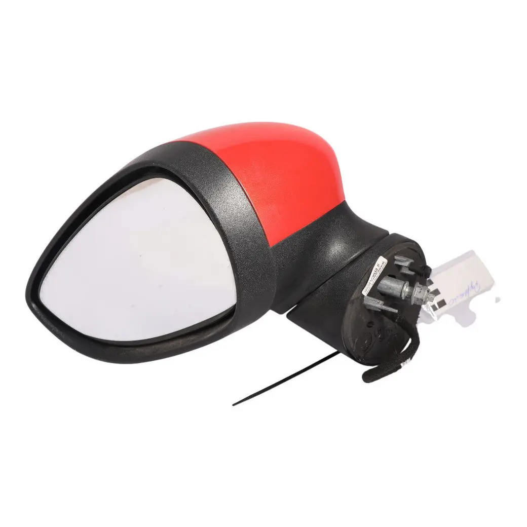 Ford Fiesta Mk7 Door Wing Mirror Heated Left N/S Molten Orange UY C1BB-17683-CC 