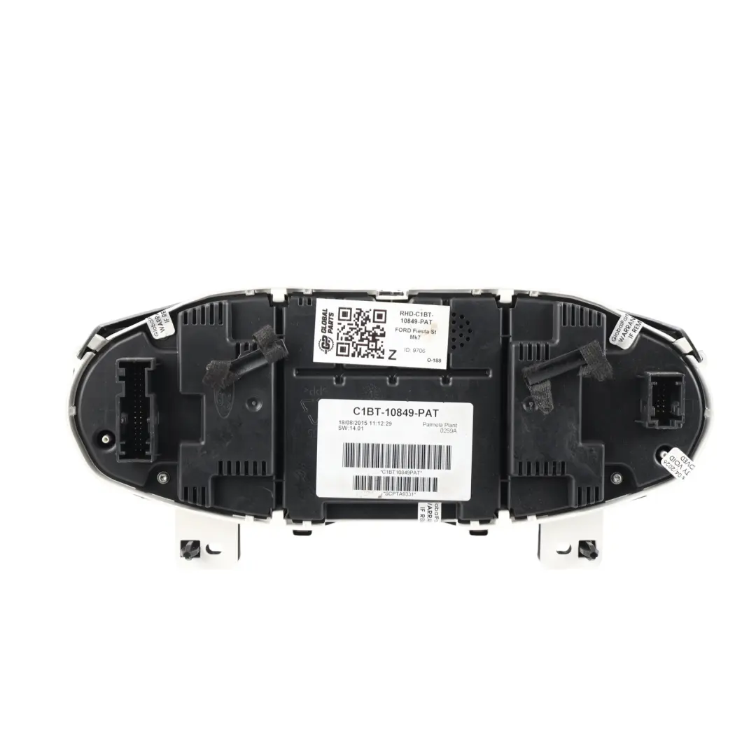 Ford Fiesta Mk7 ST Speedometer Instrument Cluster Speedo Clocks - SKU RHD-C1BT-10849-PAT - Part number C1BT-10849-PAT