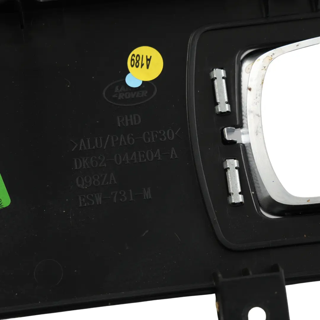 Range Rover Sport L494 Centre Console Trim Cover Panel - SKU RHD-DK62-044E04-A - Part number DK62-044E04-A
