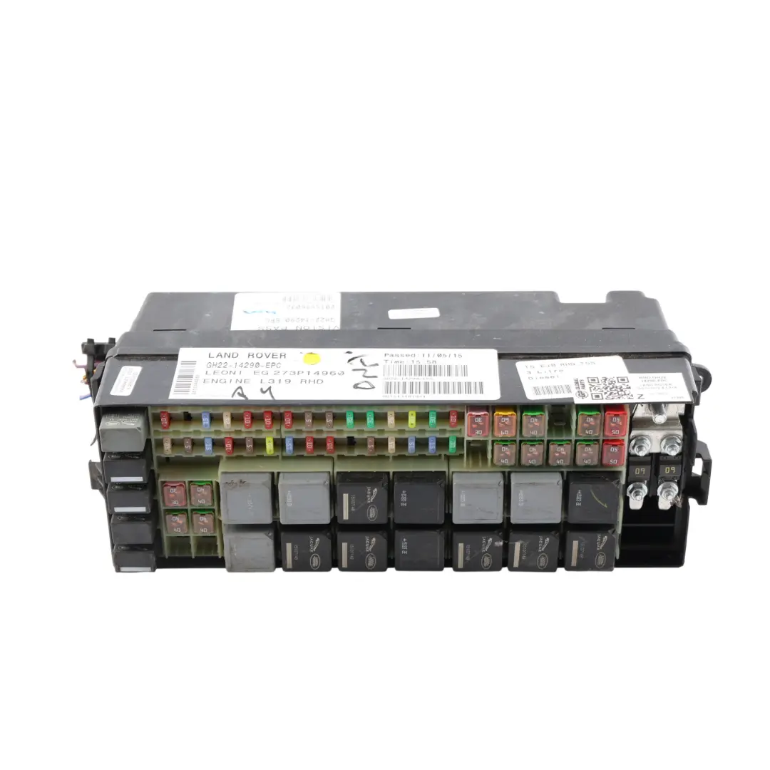 Land Rover Discovery 4 L319 Under Bonnet Fuse Box Realy Unit - SKU RHD-GH22-14290-EPC - Part number GH22-14290-EPC