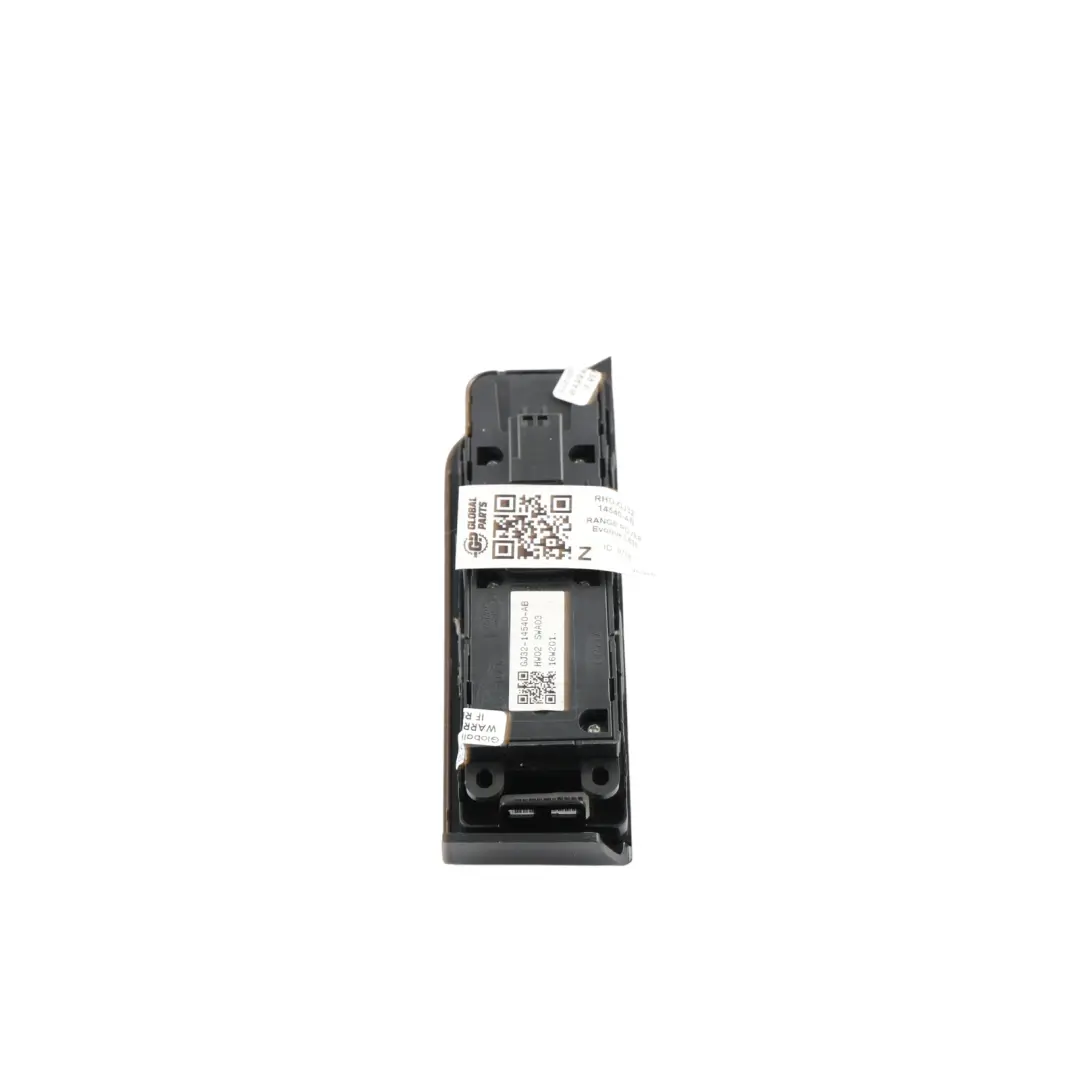 Front Door Window Control Switch Right O/S to Range Rover Evoque L538 with Part number GJ32-14540-AB Range Rover Evoque L538 Front Door Window Control Switch Right O/S - SKU RHD-GJ32-14540-AB - Part number GJ32-14540-AB