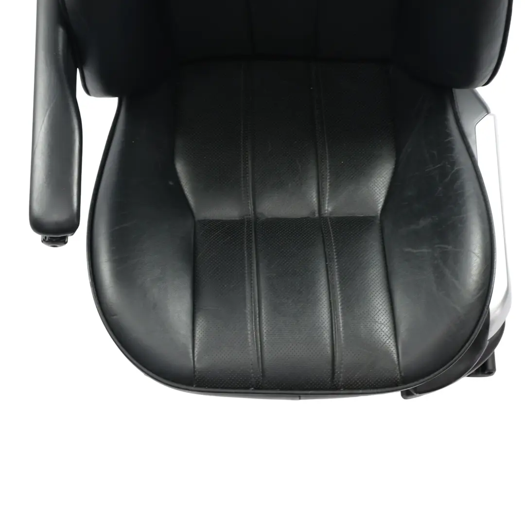 Range Rover L322 Front Seat Left N/S Electric Premium Oxford Black Leather - SKU RHD-HGA000040-1 - Part number HGA000040