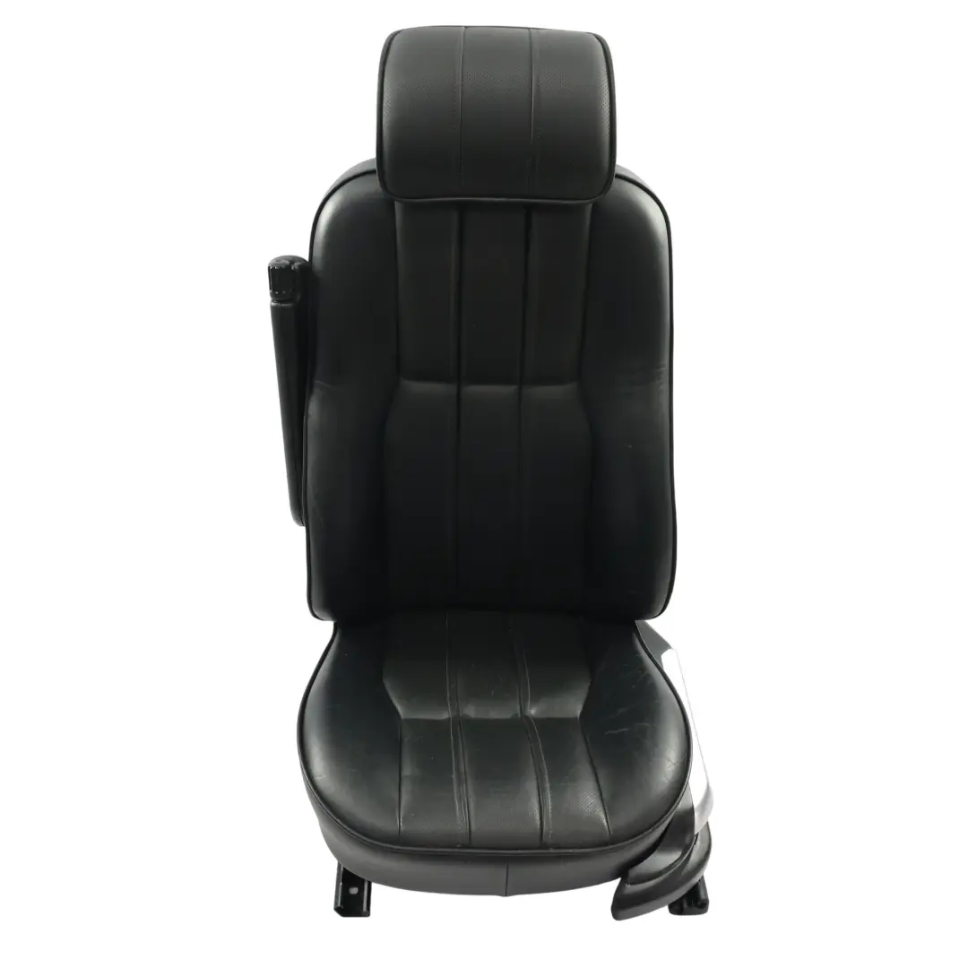 Front Seat Left N/S Electric Premium Oxford Black Leather to Range Rover L322 with Part number HGA000040 Range Rover L322 Front Seat Left N/S Electric Premium Oxford Black Leather - SKU RHD-HGA000040-1 - Part number HGA000040