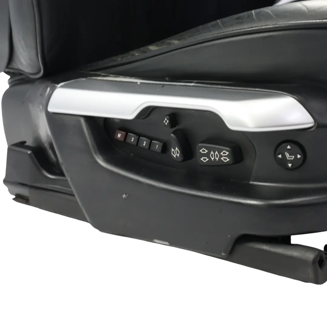 Range Rover L322 Front Seat Right O/S Memory Electric Oxford Black Leather - SKU RHD-HGA000040-2 - Part number HGA000040
