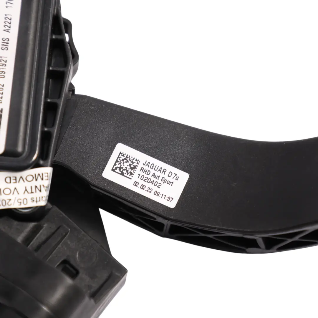 Range Rover Sport L494 Acceleration Gas Throttle Pedal Assembly - SKU RHD-JK5M-9F836-BC - Part number JK5M-9F836-BC