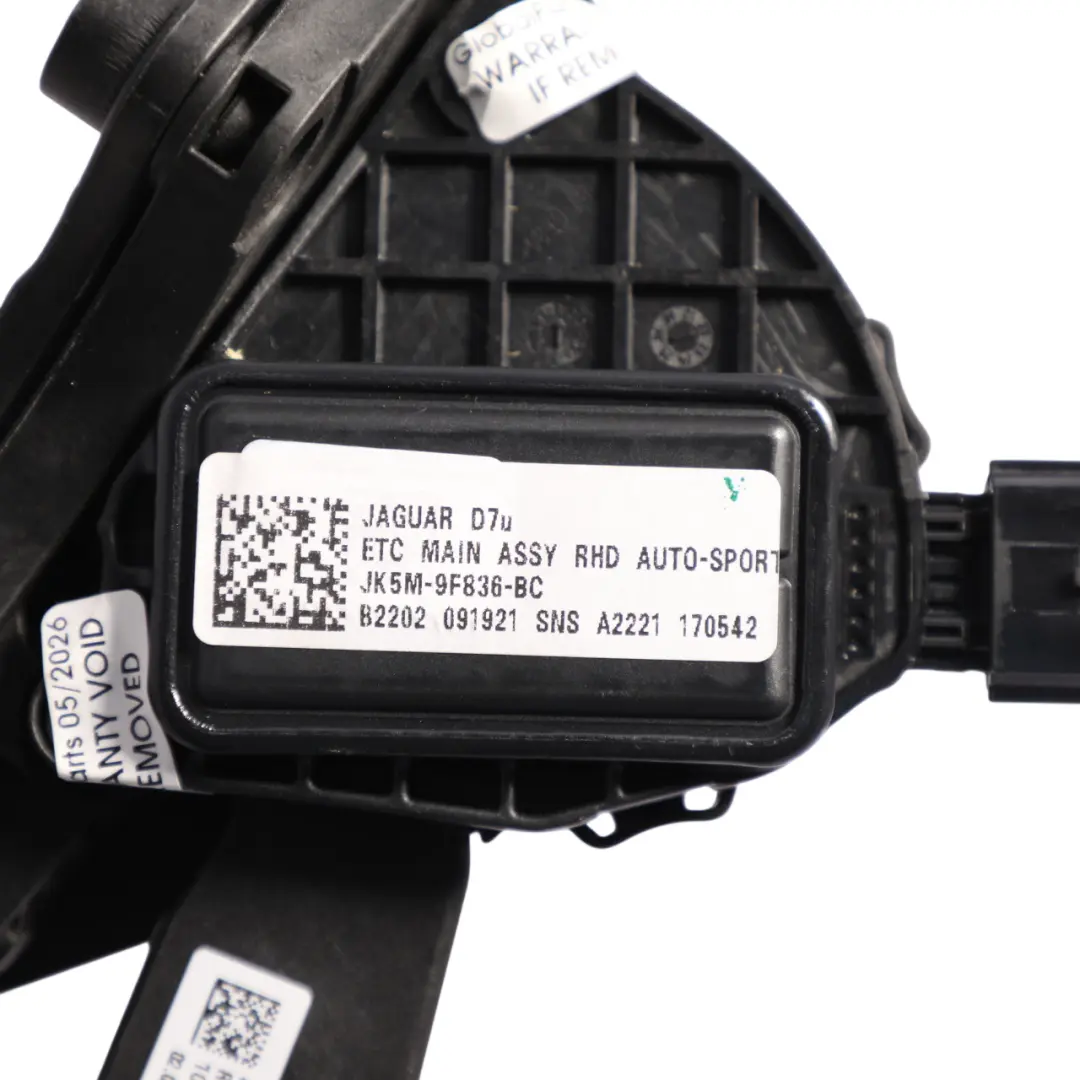 Acceleration Gas Throttle Pedal Assembly to Range Rover Sport L494 with Part number JK5M-9F836-BC Range Rover Sport L494 Acceleration Gas Throttle Pedal Assembly - SKU RHD-JK5M-9F836-BC - Part number JK5M-9F836-BC