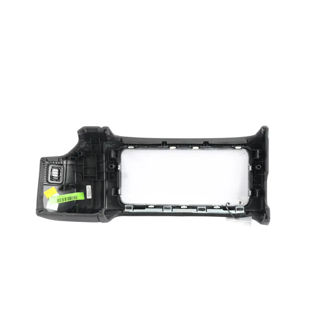 Range Rover Sport L494 Sat Nav Surround Leather Trim Cover Panel - SKU RHD-JK62-04268-B - Part number JK62-04268-B