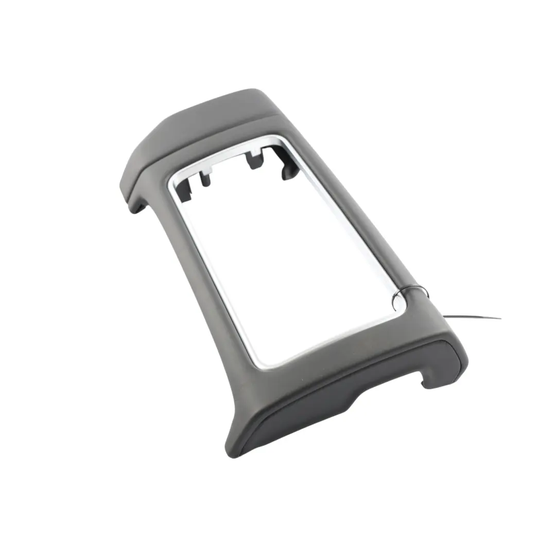 Range Rover Sport L494 Sat Nav Surround Leather Trim Cover Panel - SKU RHD-JK62-04268-B - Part number JK62-04268-B
