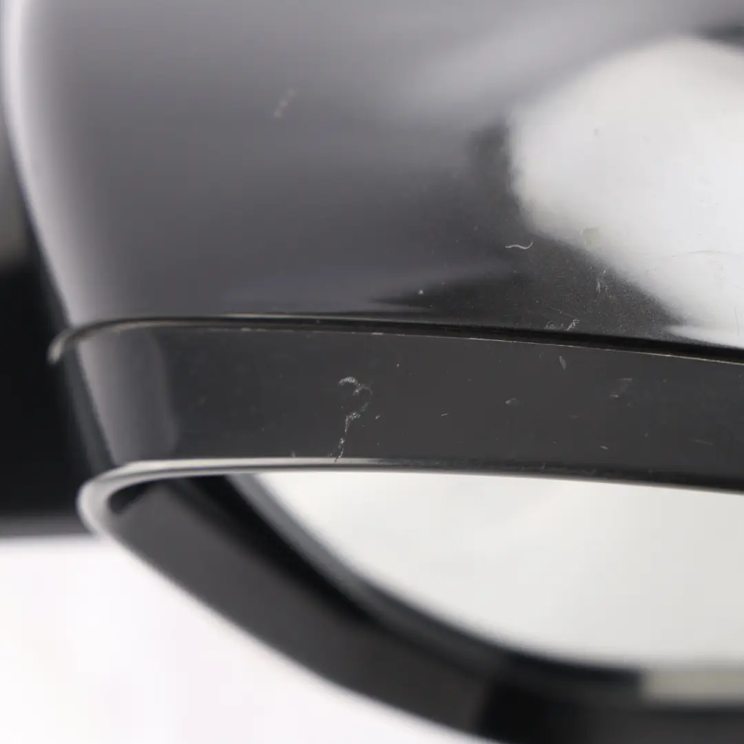 Range Rover L405 Wing Mirror Front Right Door O/S Santorini Black - 820 - SKU RHD-LR057044-SAB - Part number LR057044
