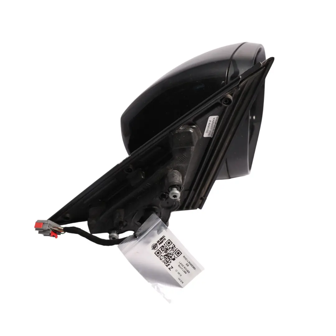 Wing Mirror Power Fold Right O/S Santorini Black-820 LR065380 to Range Rover L494 with Part number LR065380-SB Range Rover L494 Wing Mirror Power Fold Right O/S Santorini Black-820 LR065380 - SKU RHD-LR065380-SB - Part number LR065380-SB