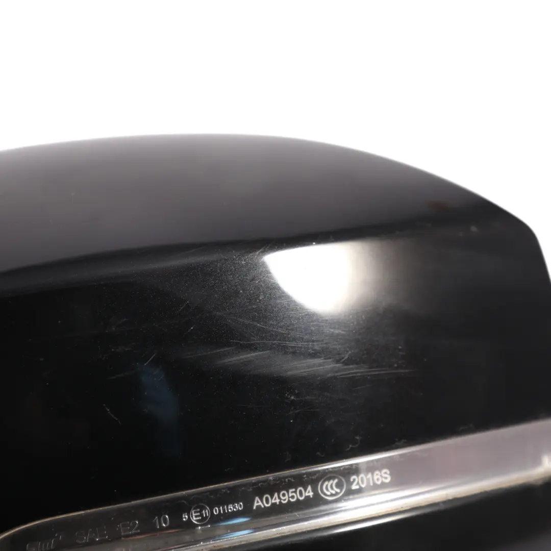 Wing Mirror Power Fold Left N/S Santorini Black - 890 to Range Rover Sport L494 with Part number LR065397 Range Rover Sport L494 Wing Mirror Power Fold Left N/S Santorini Black - 890 - SKU RHD-LR065397-SB - Part number LR065397
