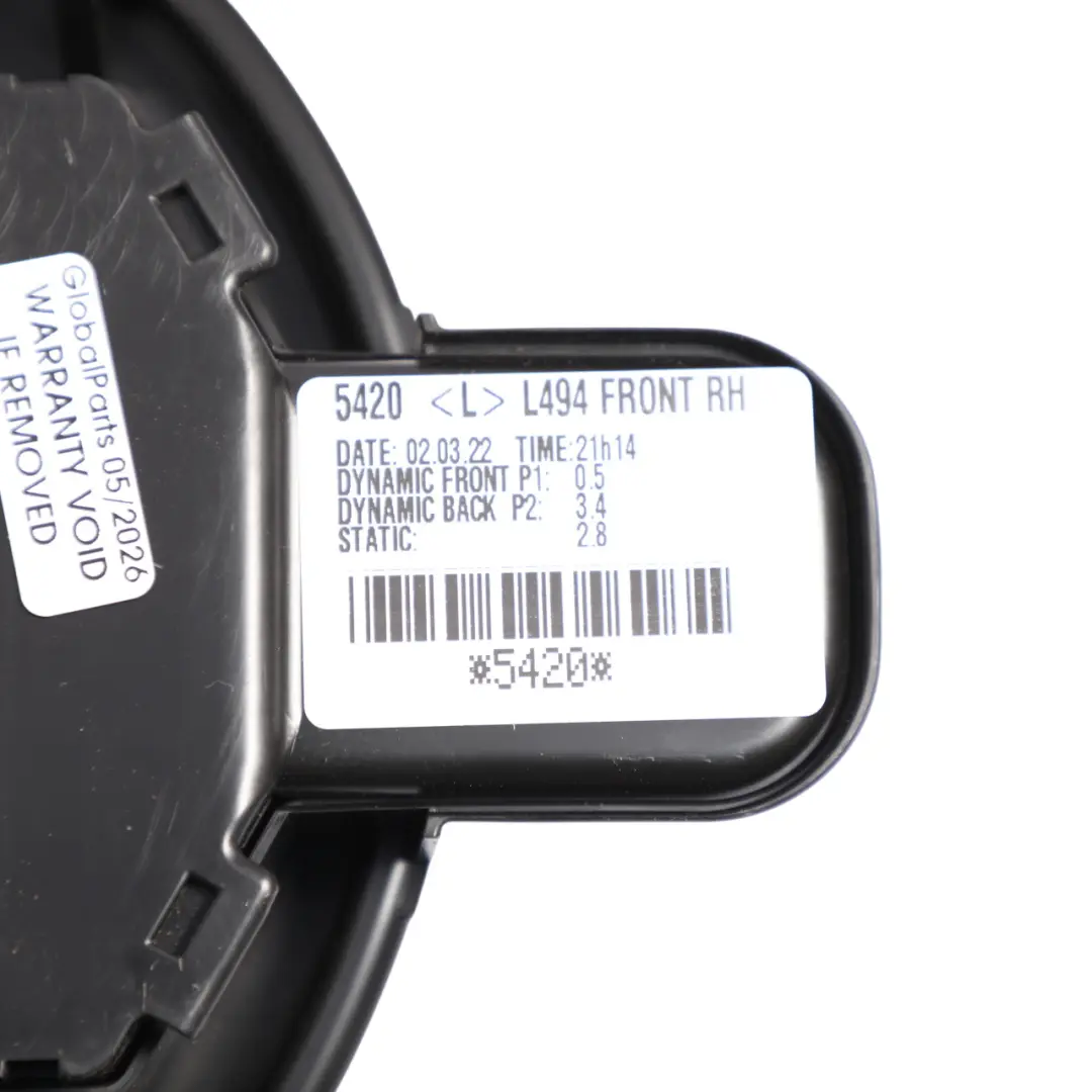 Range Rover Sport L494 Heater Blower Motor Fan - SKU RHD-LR086147 - Part number LR086147