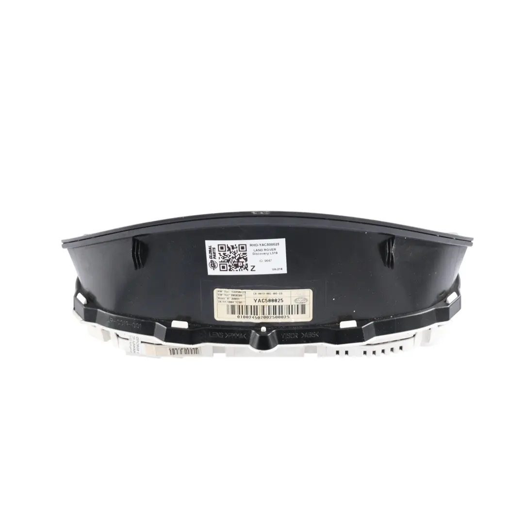 Instrument Cluster Clocks Diesel Automatic to Land Rover Discovery 3 L319 with Part number YAC500025 Land Rover Discovery 3 L319 Instrument Cluster Clocks Diesel Automatic - SKU RHD-YAC500025 - Part number YAC500025