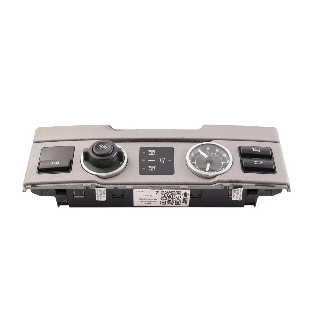 Dashboard Air Suspension Control Panel Clock to Range Rover L322 with Part number YUL000072PUY Range Rover L322 Dashboard Air Suspension Control Panel Clock - SKU RHD-YUL000072PUY - Part number YUL000072PUY