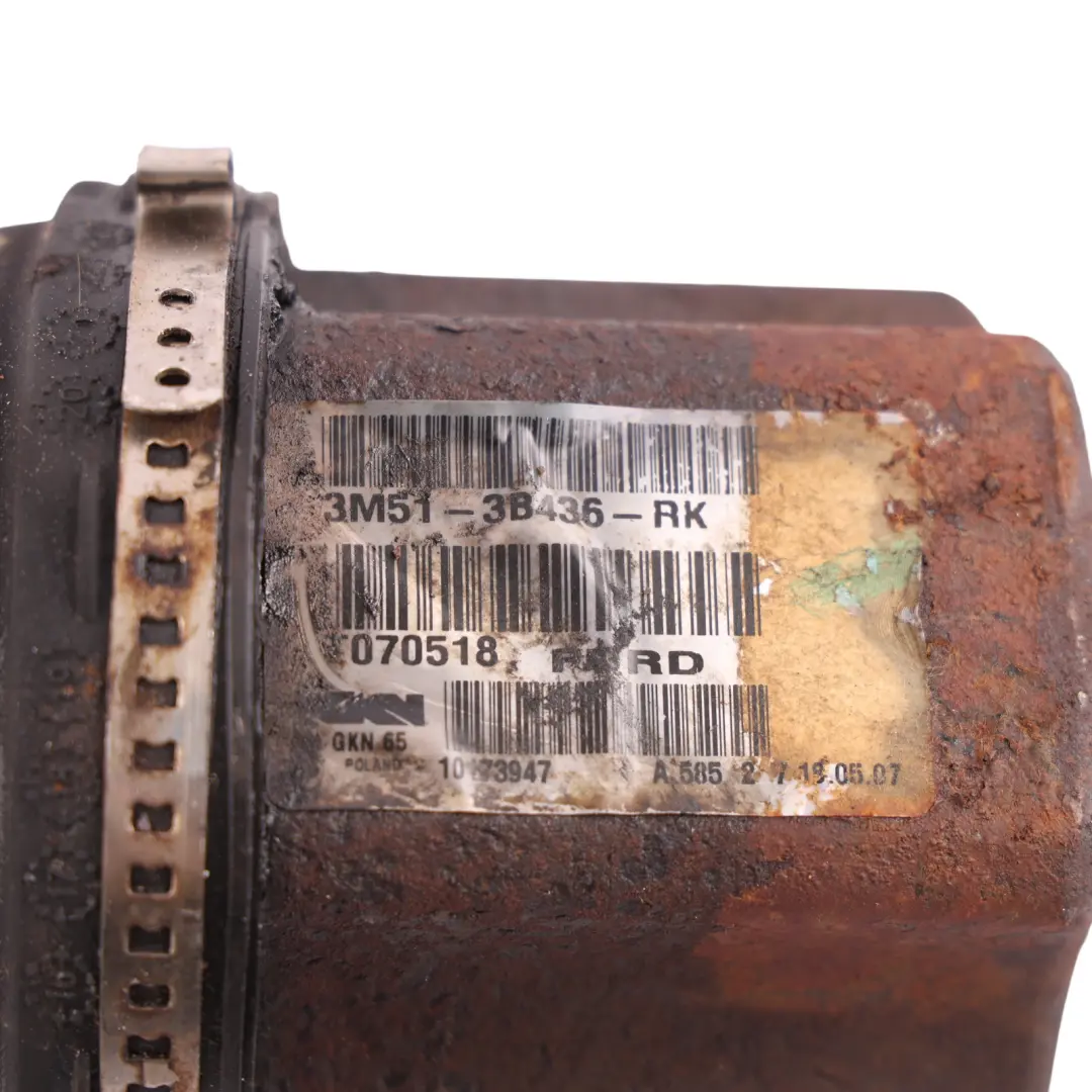 MK2 Arbre Transmission Avant Droit 2.5 Essence pour Ford Focus à propos du numéro de pièce 3M51-3B436-AK Ford Focus MK2 Arbre Transmission Avant Droit 2.5 Essence - SKU 3M51-3B436-AK - Numéro de pièce 3M51-3B436-AK