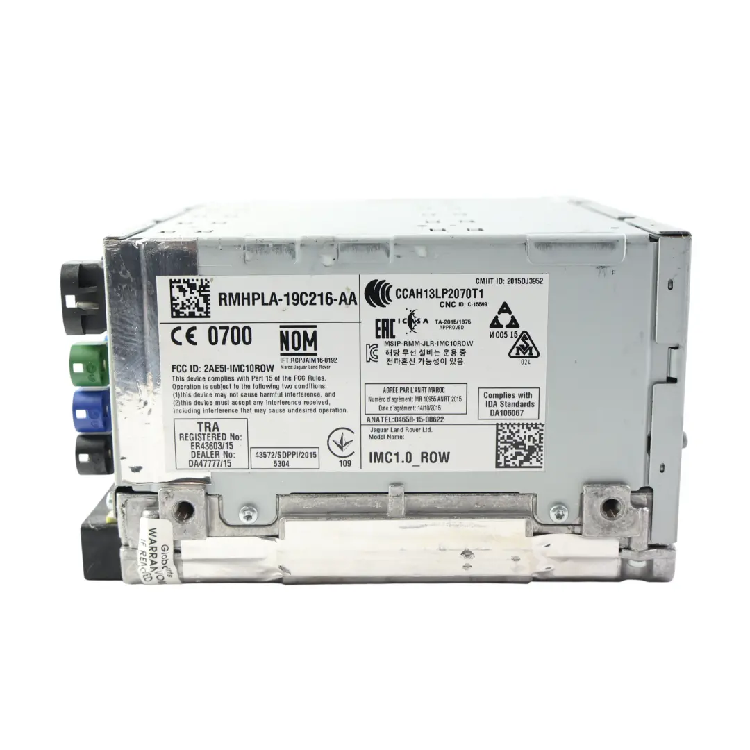 Radio Navegación Multimedia Unidad Central HPLA-19C216-AA para Range Rover Sport L494 con número de pieza RMHPLA-19C216-AA Range Rover Sport L494 Radio Navegación Multimedia Unidad Central HPLA-19C216-AA - SKU RMHPLA-19C216-AA - Número de pieza RMHPLA-19C216-AA