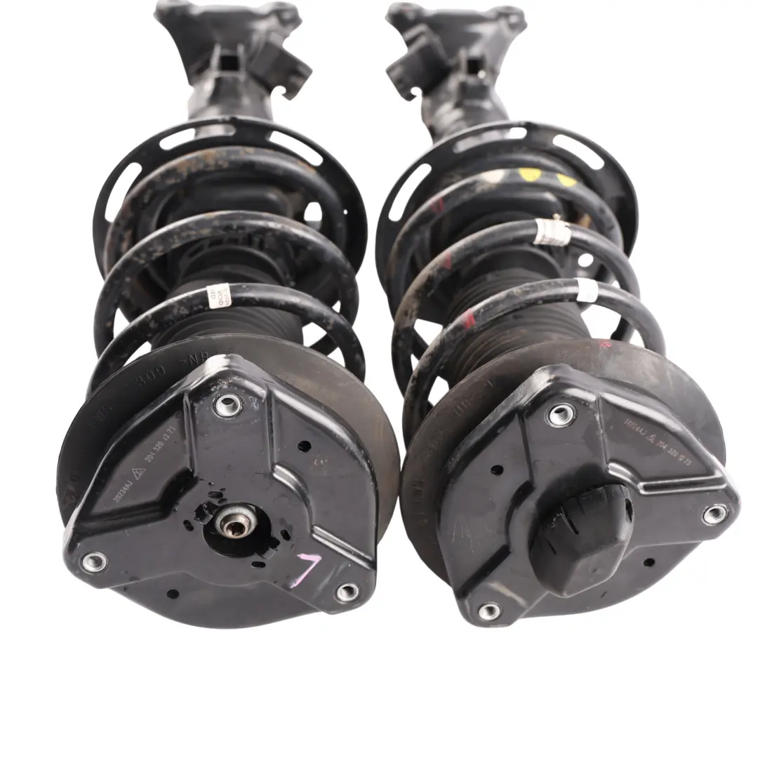 Mercedes W207 Front Shock Absorber Damper Left Right N/O/S Set x2 SACHS - SKU SACHS-317-555 - Part number SACHS-317