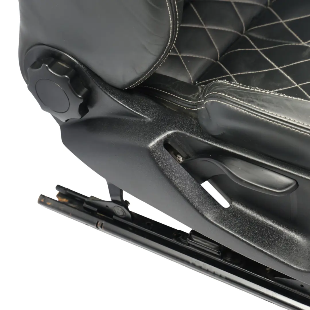 Seat Leon Cupra MK2 Sitze Vorne Hinten Sitzbank Schwarz Leder SET - SKU SEAT-LEON-CUPRA-SEAT-LEATHER-SET - Teilenummer SEAT-LEON-CUPRA-SEAT-LEATHER-SET