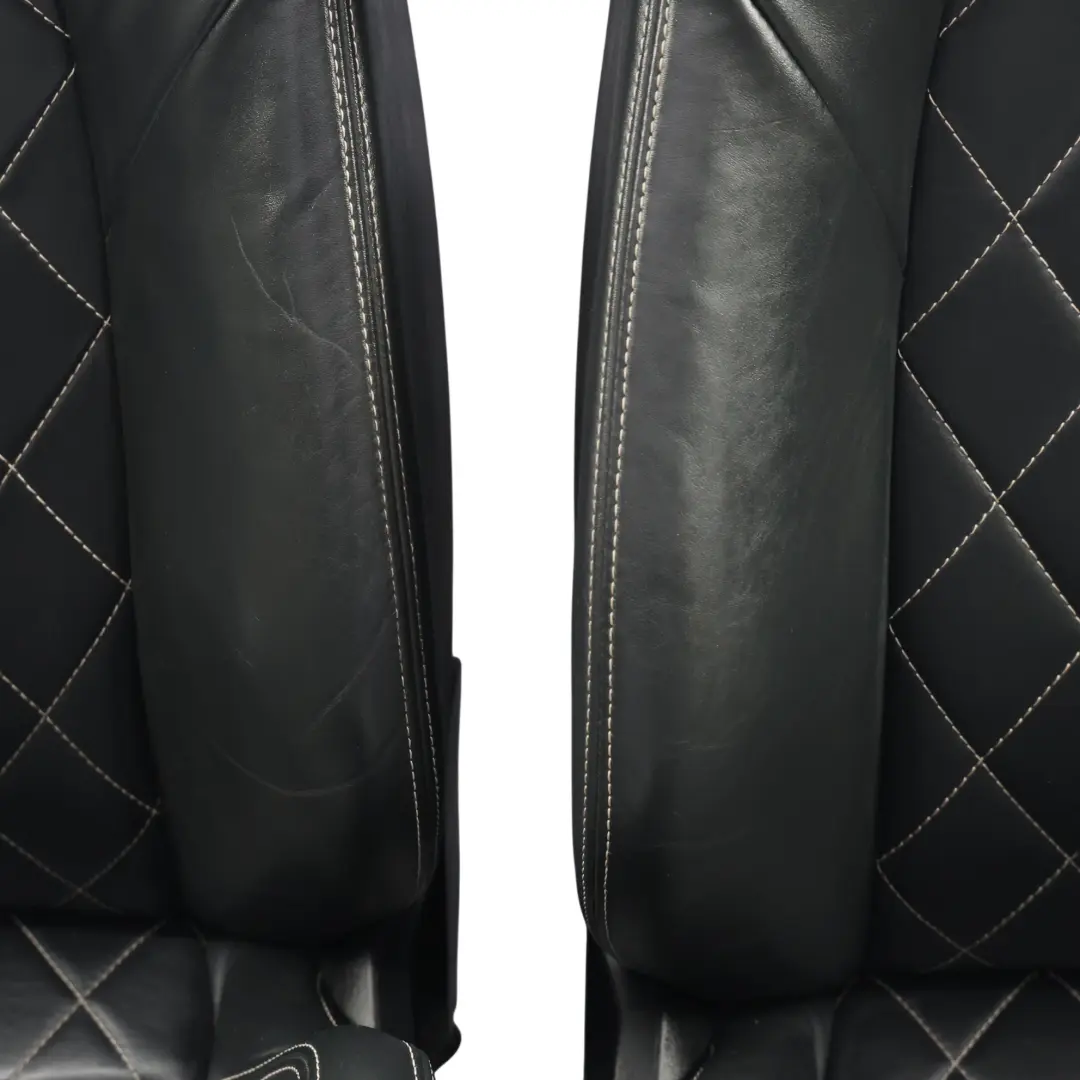 Mk2 Front Rear Seats Bench Sofa Black Leather SET to Seat Leon Cupra with Part number SEAT-LEON-CUPRA-SEAT-LEATHER-SET Seat Leon Cupra Mk2 Front Rear Seats Bench Sofa Black Leather SET - SKU SEAT-LEON-CUPRA-SEAT-LEATHER-SET - Part number SEAT-LEON-CUPRA-SEAT-LEATHER-SET