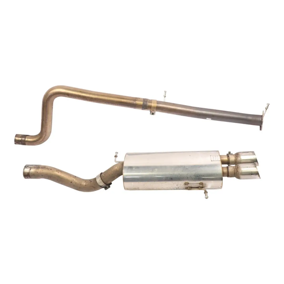 Ford Fiesta Mk7 Milltek Cat Back Exhaust Race System Non Resonated - SKU SSXFD100 - Part number SSXFD100