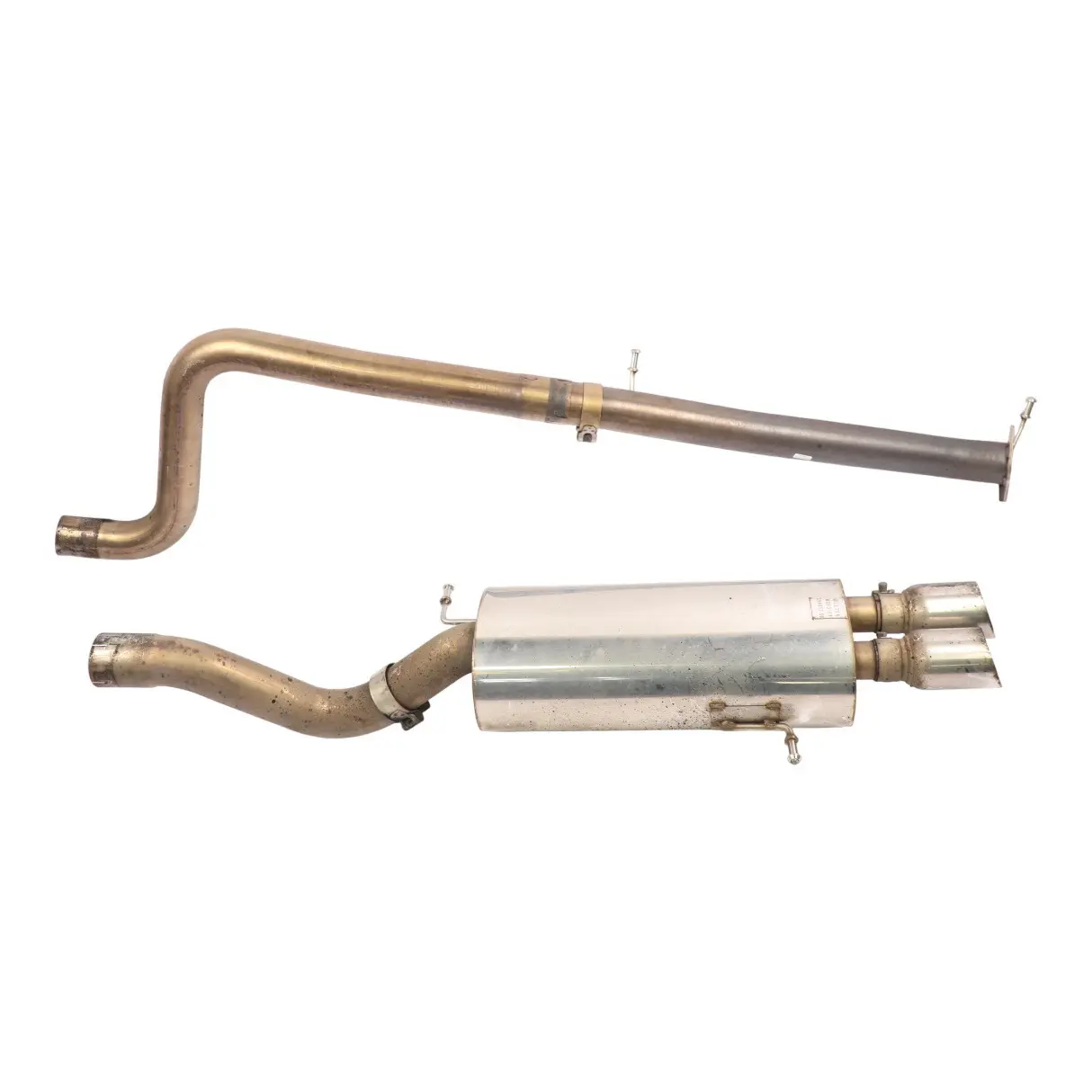 Ford Fiesta Mk7 Milltek Cat Back Exhaust Race System Non Resonated SSXFD100
