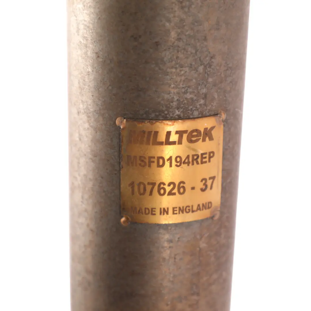 Milltek Cat Back Exhaust Race System Non Resonated to Ford Fiesta Mk7 with Part number SSXFD100 Ford Fiesta Mk7 Milltek Cat Back Exhaust Race System Non Resonated - SKU SSXFD100 - Part number SSXFD100