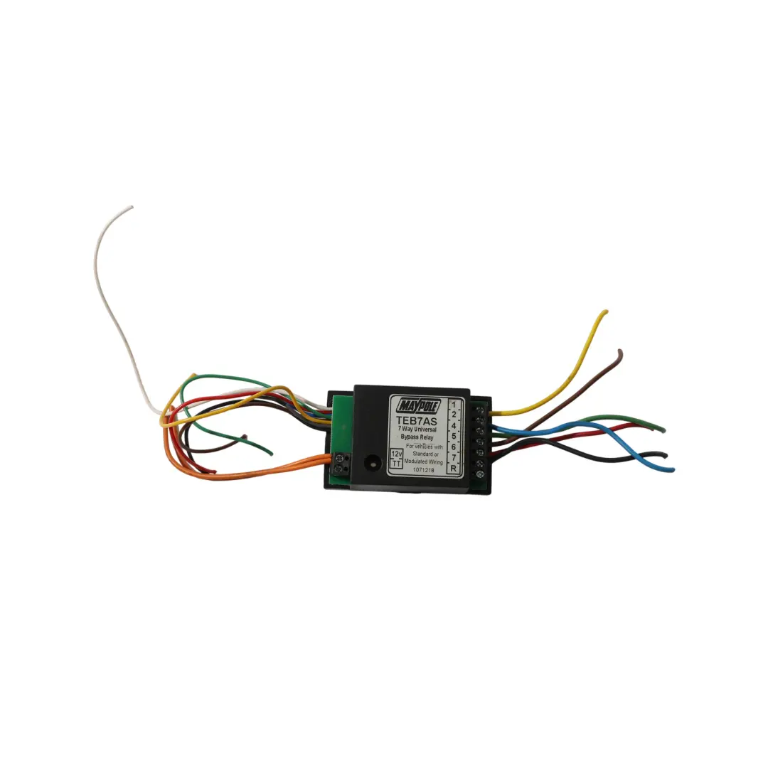 Unbranded Gancho Remolque Electrónica 7 Vías Relés Bypass 12V C2 10712146 - SKU TEB7AS - Número de pieza TEB7AS