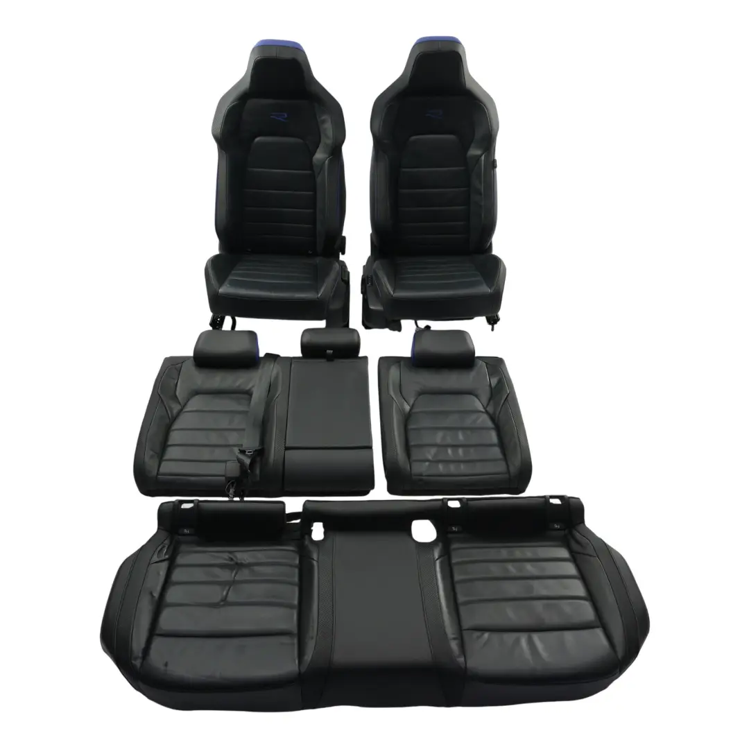 Volkswagen Golf R Mk8 Set Sedili Pelle Nera Riscaldati Elettrici Memory - SKU VOLKSWAGEN-GOLF-R-CD1-SEAT-SET - Numero di parte VOLKSWAGEN-GOLF-R-CD1-SEAT-SET