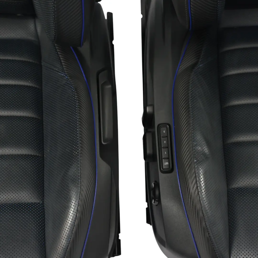 Volkswagen Golf R Mk8 Front Rear Seat Set Black Leather Heated Electric Memory - SKU VOLKSWAGEN-GOLF-R-CD1-SEAT-SET - Part number VOLKSWAGEN-GOLF-R-CD1-SEAT-SET
