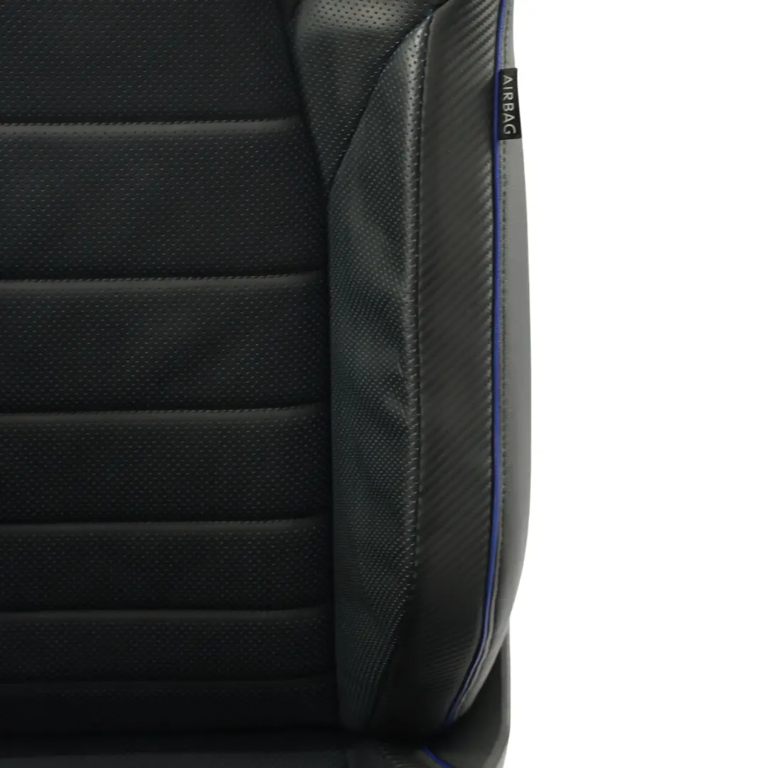 Volkswagen Golf R Mk8 Asientos Delanteros Traseros Cuero Negro Calefacción - SKU VOLKSWAGEN-GOLF-R-CD1-SEAT-SET - Número de pieza VOLKSWAGEN-GOLF-R-CD1-SEAT-SET