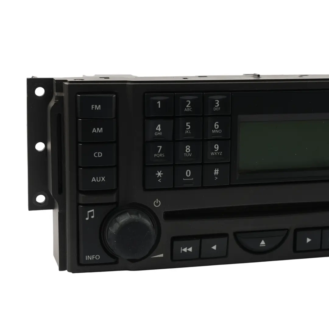 Radio Stereo CD Player Head Unit für Land Rover Discovery 3 L319 mit Teilenummer VUX500320 Land Rover Discovery 3 L319 Radio Stereo CD Player Head Unit - SKU VUX500320 - Teilenummer VUX500320