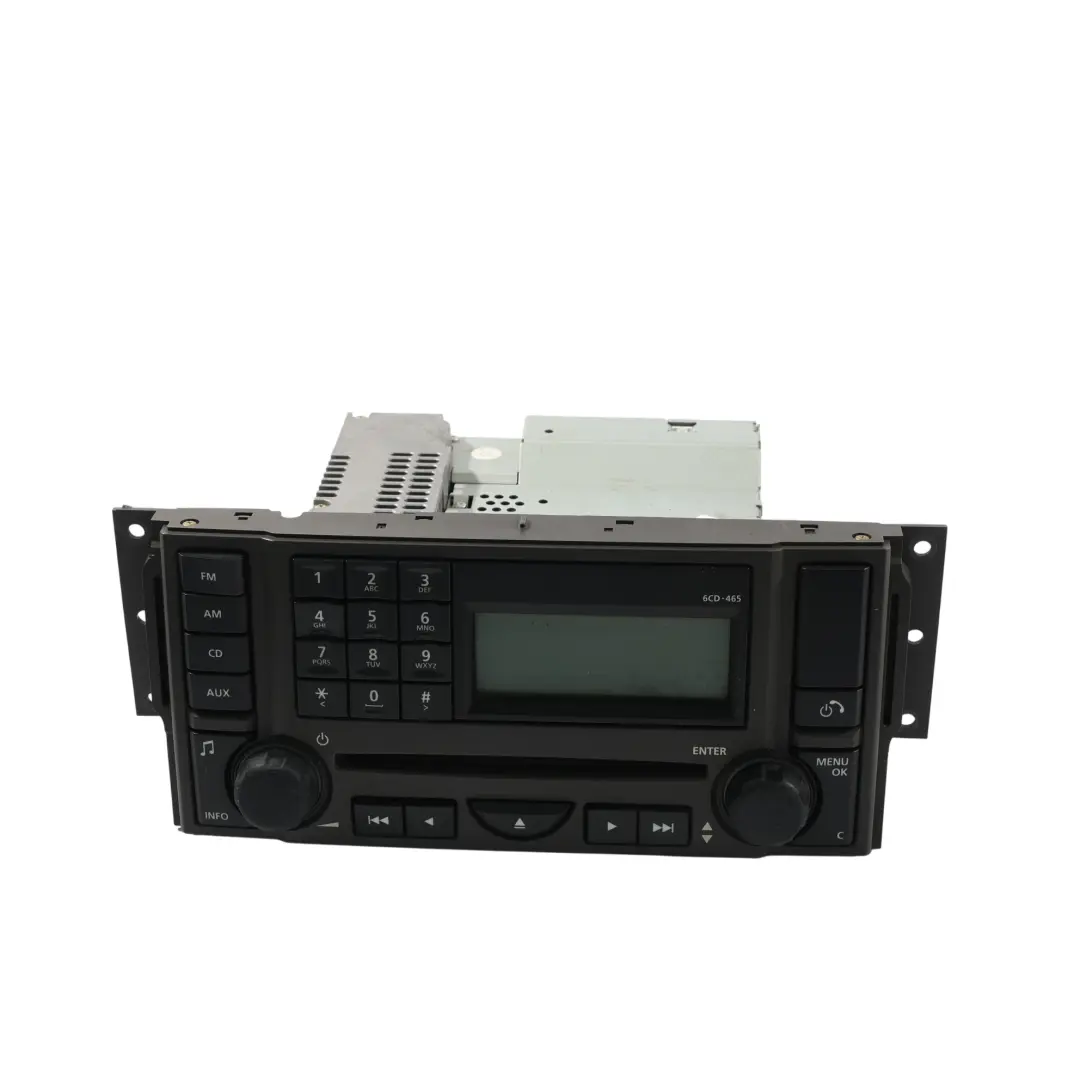 Radio Stereo CD Player Head Unit für Land Rover Discovery 3 L319 mit Teilenummer VUX500320 Land Rover Discovery 3 L319 Radio Stereo CD Player Head Unit - SKU VUX500320 - Teilenummer VUX500320