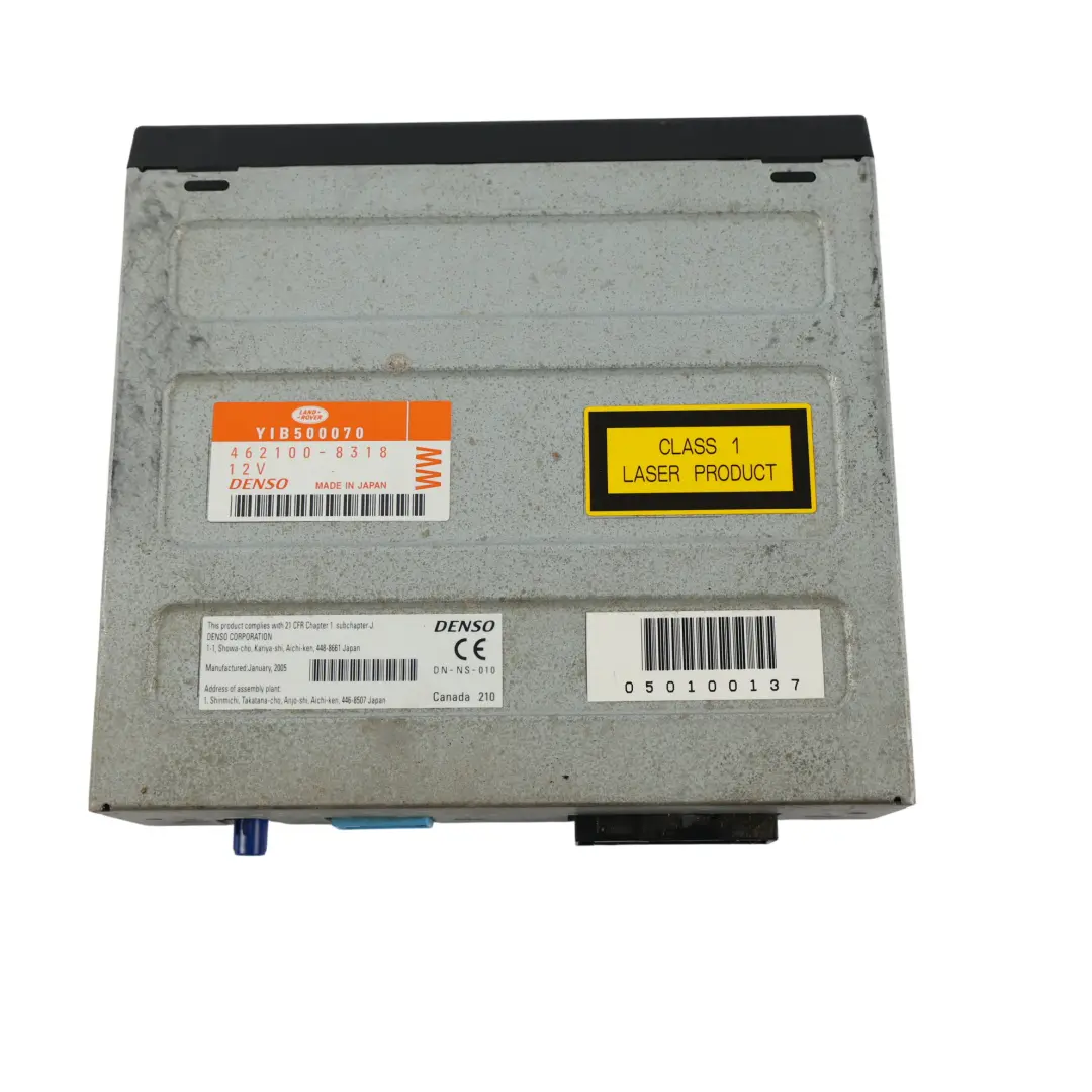 Sat Nav DVD Reader Driver Unit to Range Rover Sport L320 with Part number YIB500070 Range Rover Sport L320 Sat Nav DVD Reader Driver Unit - SKU YIB500070 - Part number YIB500070
