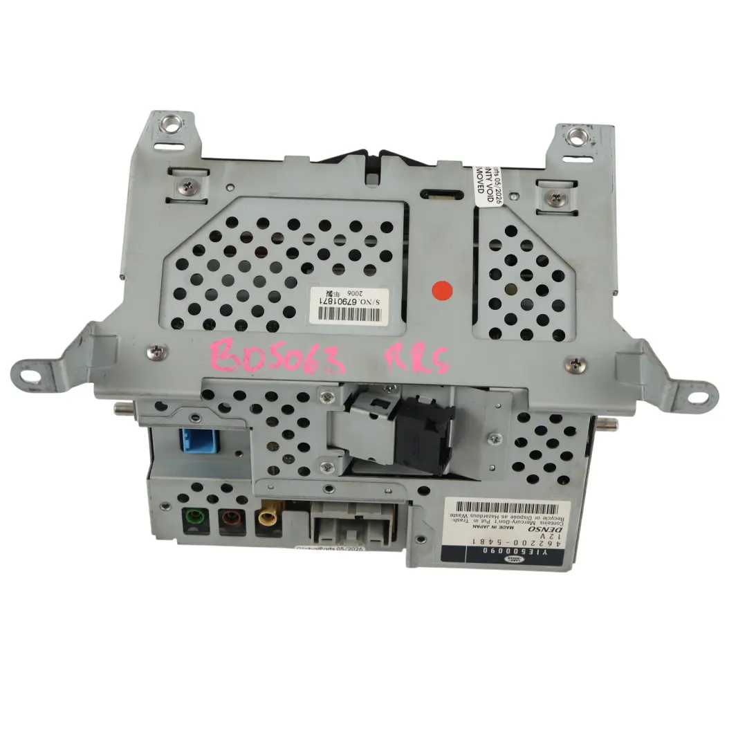 Land Rover Discovery 3 L319 Pantalla Display Multimedia Radio Sat Nav - SKU YIE500090 - Número de pieza YIE500090
