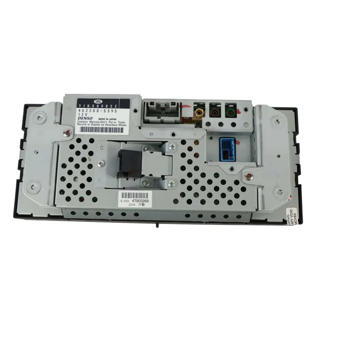 Land Rover L322 Écran Radio GPS Unité Centrale Média ECU - SKU YIK500022 - Numéro de pièce YIK500022