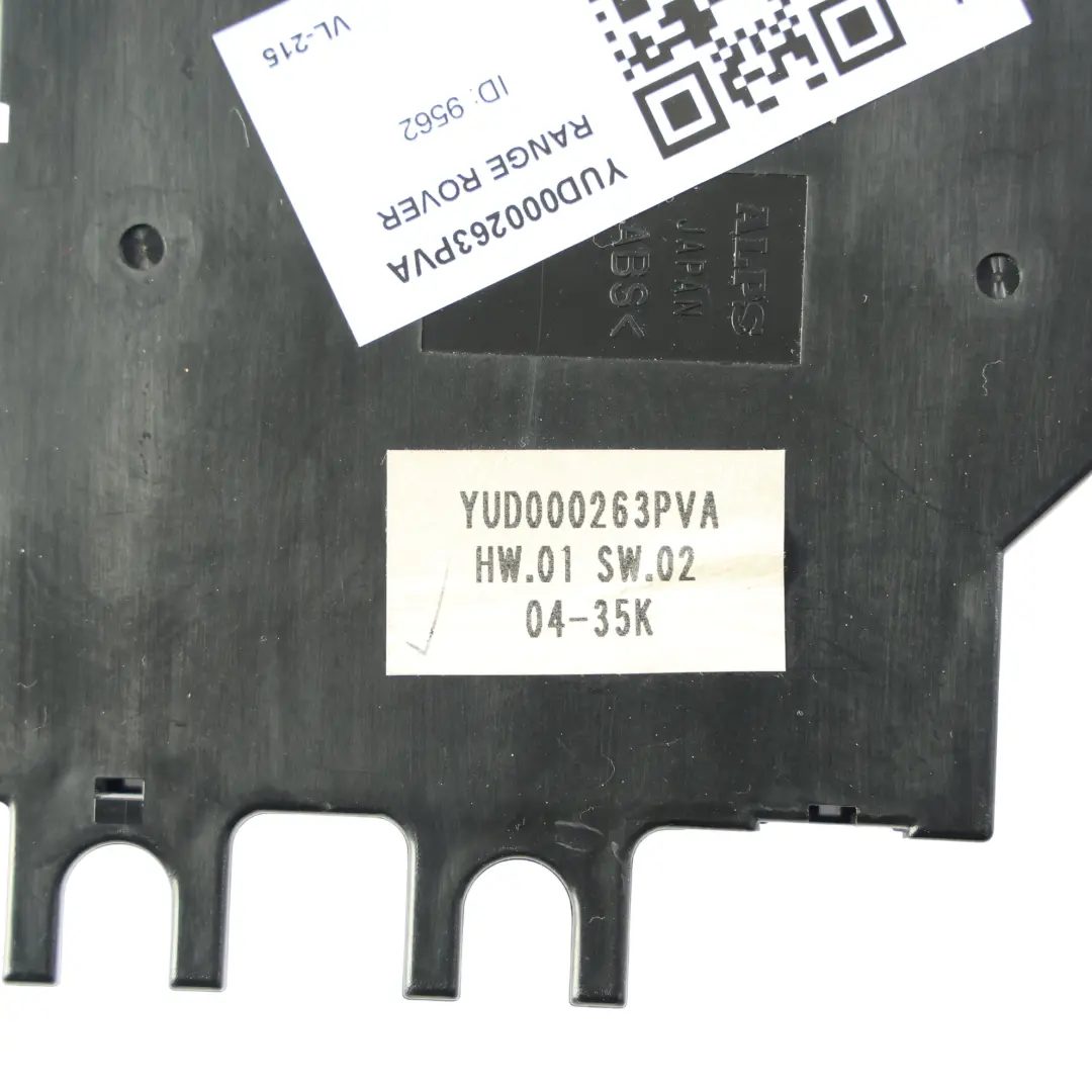 Range Rover L322 Front Window Control Switch Left N/S - SKU RHD-YUD000263PVA - Part number YUD000263PVA