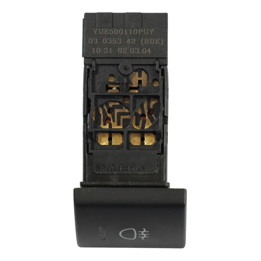 Land Rover Freelander L314 Rear Fog Light Switch Control Button - SKU YUE500110PUY - Part number YUE500110PUY