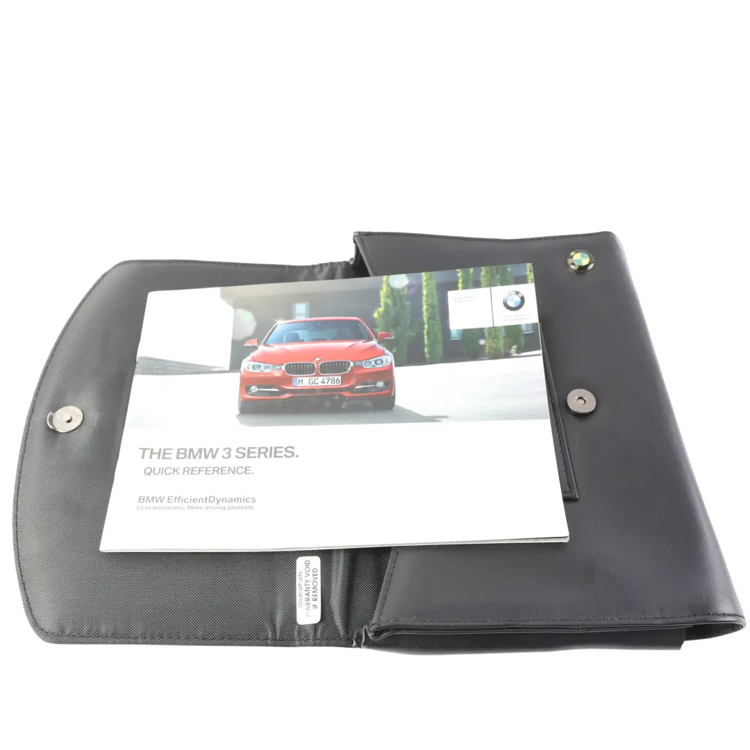BMW F31 Betriebsanleitung Handbuch Bedienungsanleitung Mappe Etui - SKU 0000109-1 - Teilenummer 0000109