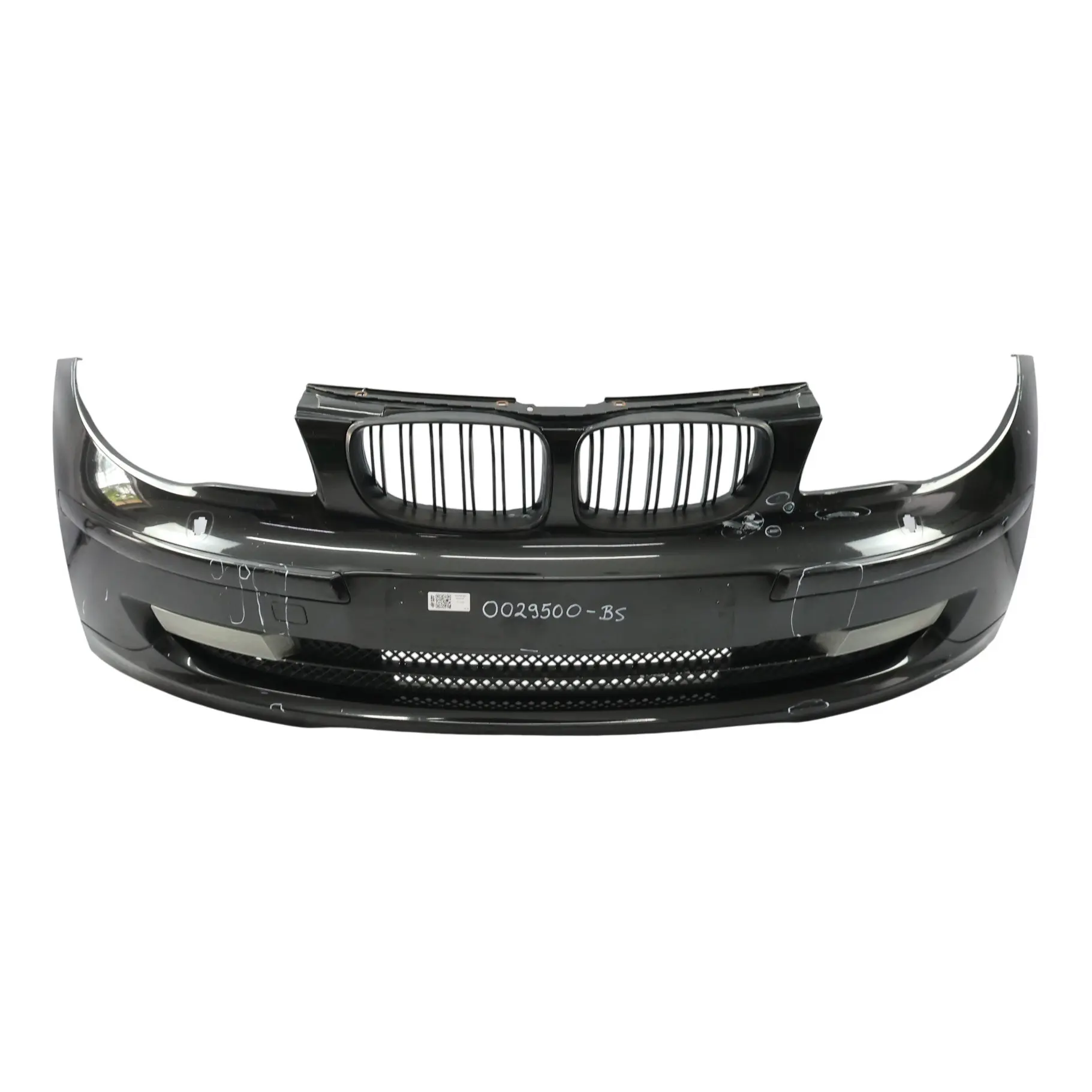 BMW E81 E87 LCI Front Bumper Trim Headlight Black Sapphire Metallic 475 0029500 