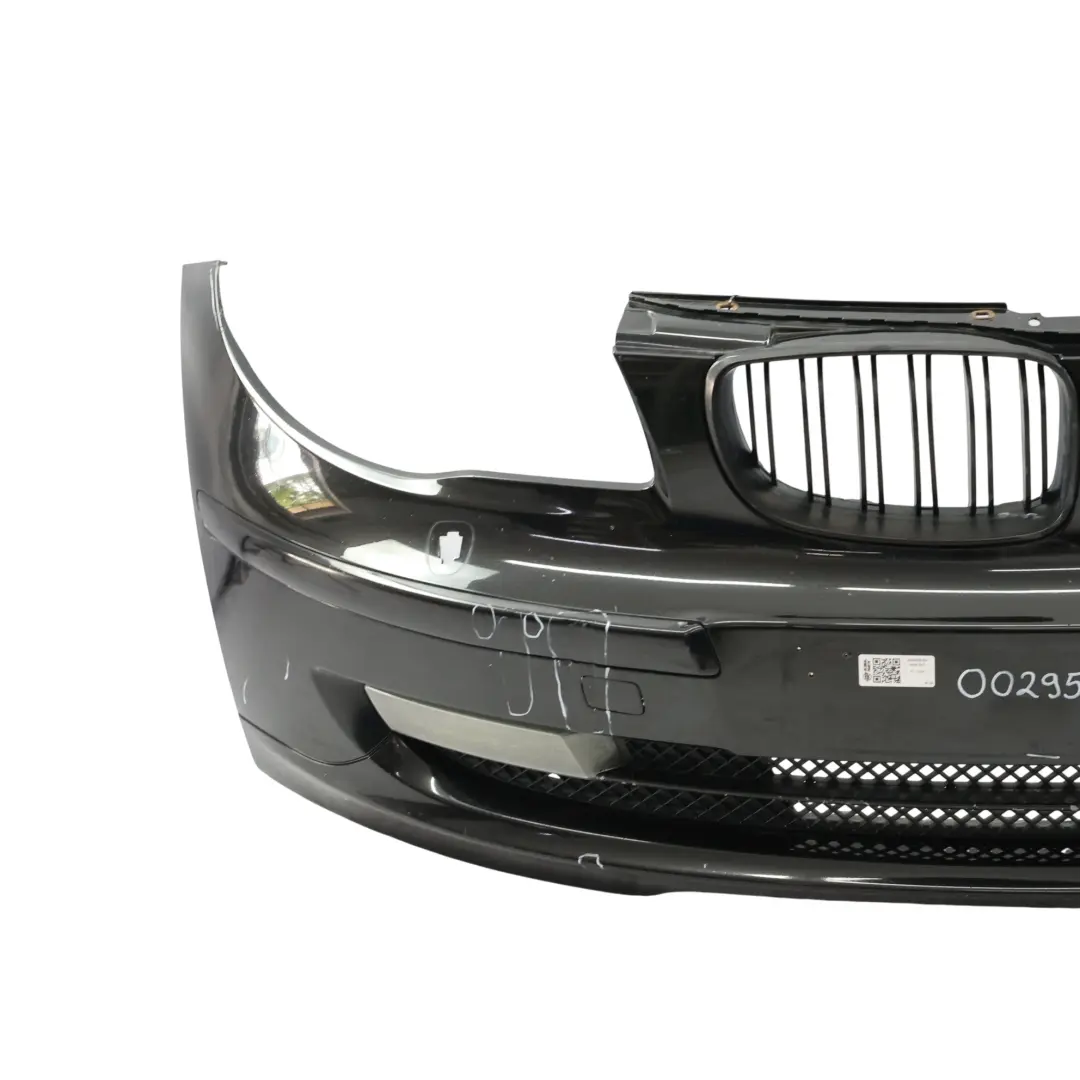 BMW E81 E87 LCI Zderzak Przedni Przód Czarny - SKU 0029500-BS - Numer Części 0029500