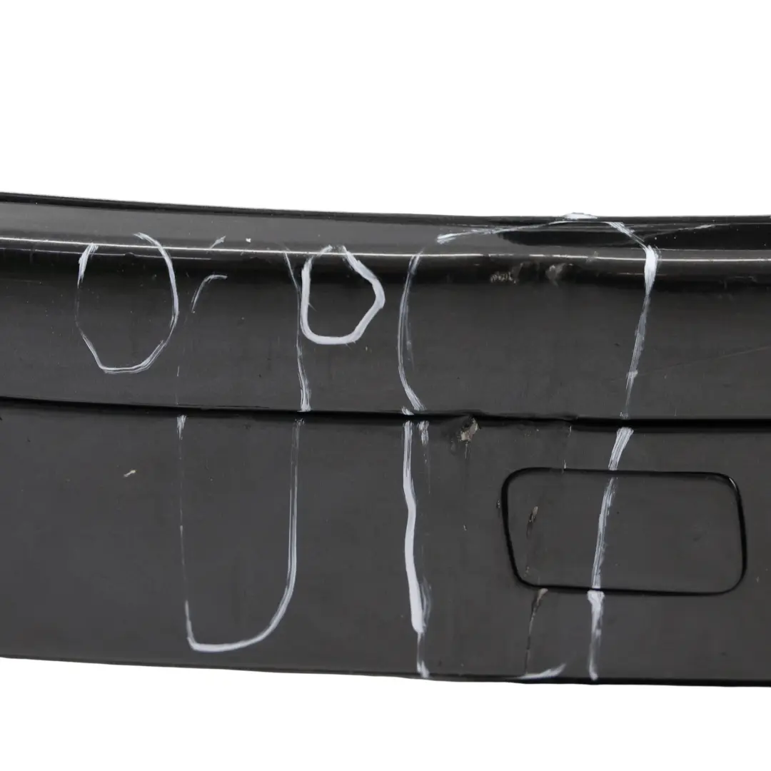 BMW E81 E87 LCI Front Bumper Trim Headlight Black Sapphire Metallic 475 - SKU 0029500-BS - Part number 0029500